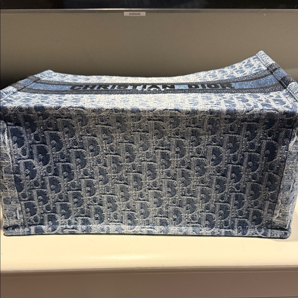 BRAND NEW Christian Dior Blue Bookbag Tote - Picture 3 of 7